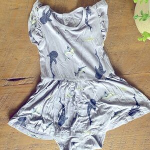 Purple kyte baby shark dress 18-24m